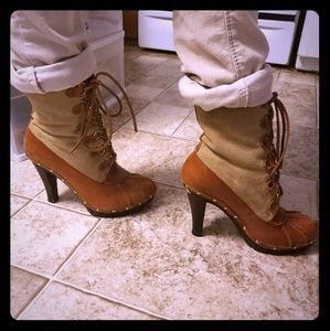 Michael Kors Timberlands Leather Studded lambskin